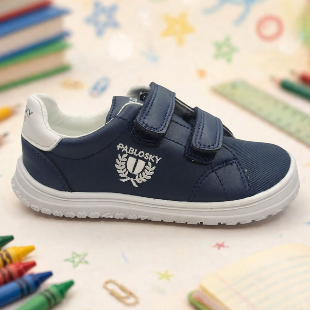 Pablosky Deportivas Niño 220020 PLUS MEDITERRANEO MARINO ROYALE CORDONETS - Imagen 2