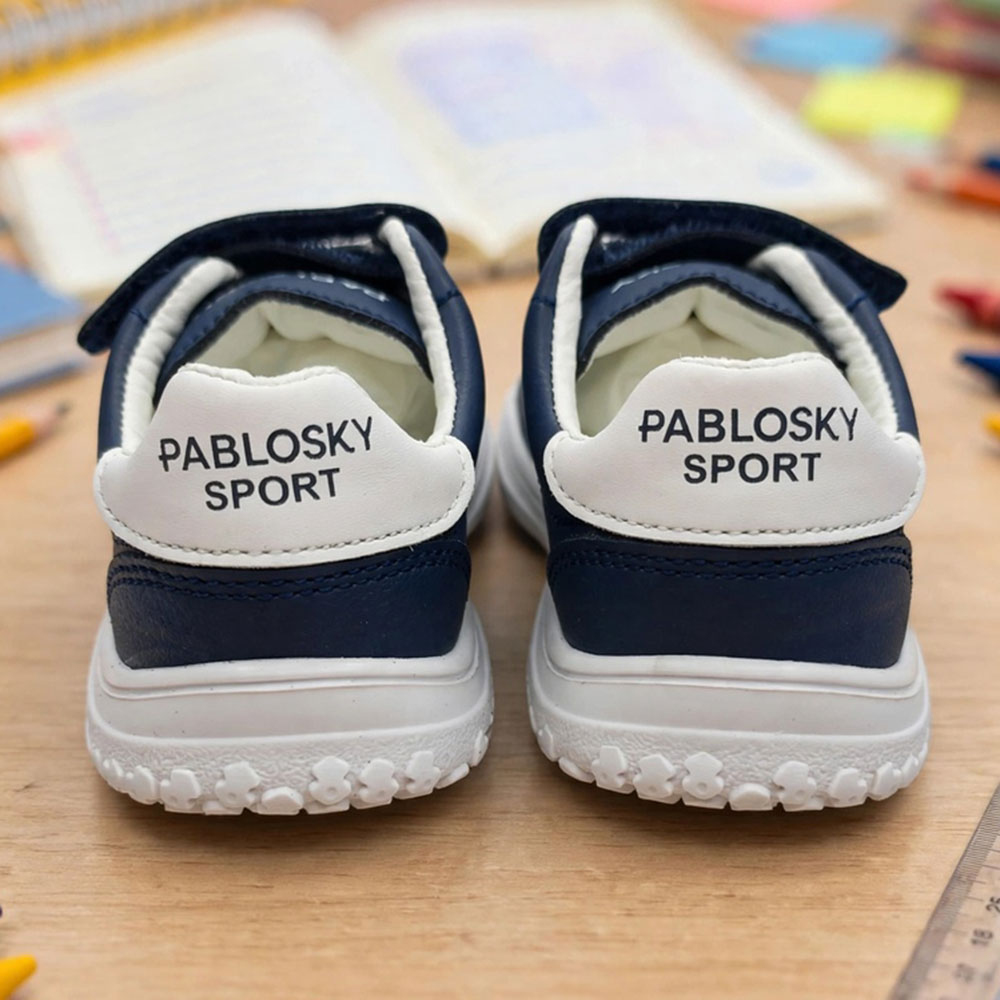 Pablosky Deportivas Niño 220020 PLUS MEDITERRANEO MARINO ROYALE CORDONETS - Imagen 5